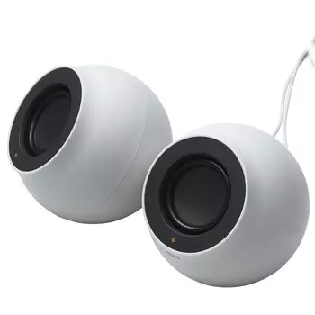 ELECOM PC Speaker USB Powered High Output USB C Connection Volume Controller White 4.4W SP-P10CUSBWH