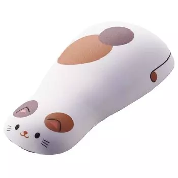 ELECOM Подставка для запястья Animal Mochimaru Уретановый гель подходит для запястья Cat MOH-AN03CAT