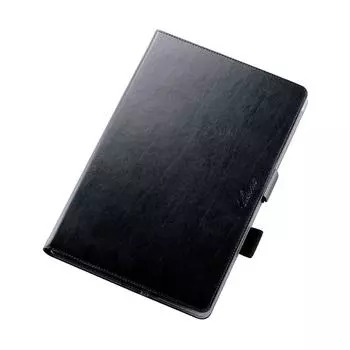 ELECOM Qua tab PZ Soft Leather Case 360 Degree Rotation Sleep Compatible Black TBA-LGPZA360MBK чёрный