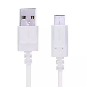 ELECOM Smartphone USB Cable USB(A-C) Certified Product Type-C 3.0m White MPA-AC30NWH