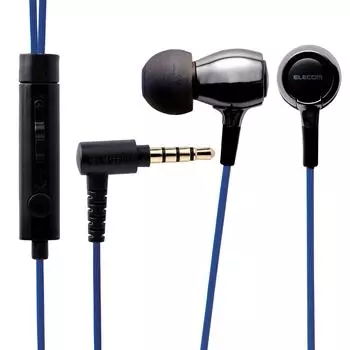 ELECOM Stereo Earphone Knowles Balanced Armature Driver Black EHP-BS100BK