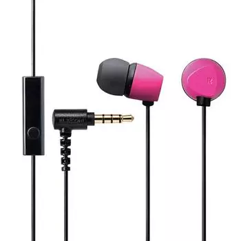 ELECOM Stereo Earphones with Lightweight Earphones Neon Microphone, 5g! Anti-Fatigue Y-type 1.2m EHP-CN200MPN1