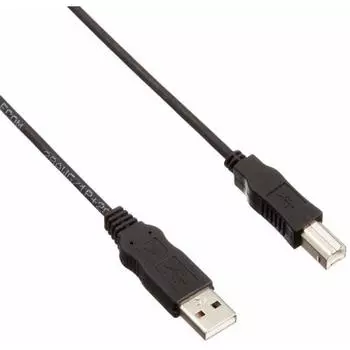 ELECOM USB Cable [B] USB2.0 (USB A Male to USB B Male) RoHS Directive Compliant 3m Black USB2-ECO30