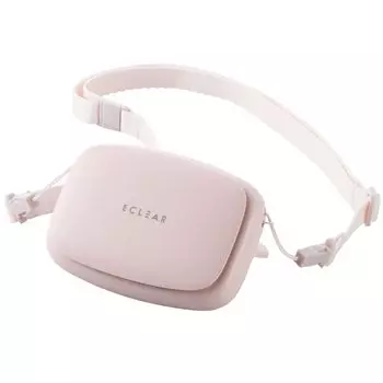 ELECOM USB electric fan ECLIA flow flow rechargeable with neck air flow [2022 model] hands-free 3-way (neck hanger, stand, clip) strap, 3-level