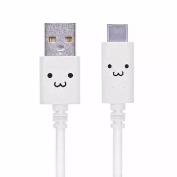 ELECOM USB TYPE C Cable Type C (USB A to USB C) Ultra-fast charging with 3A output USB 2.0 compliant 1.2m White [Verified to be compatible with iPhone