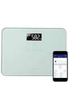 ELECOM Weight Scale 100g increments Backlit with dedicated no data transfer operation required Can register 5 people Compact size Eclear White ESW01WH