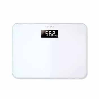 ELECOM Weight Scale Slim Compact with Backlight White Ekuria & HCS-S01WH