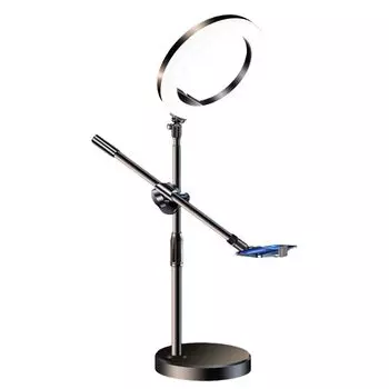 ELECSIL Overhead Photography Smartphone Compatible with iPhone Photography from directly Hand photography diameter Stand, Tabletop, 14, above, (light