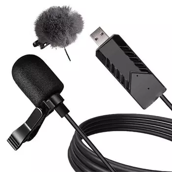 ELECSIL штыревой микрофон однонаправленный микрофон ПК игры Live Distribution совместимый USB-A (3m)