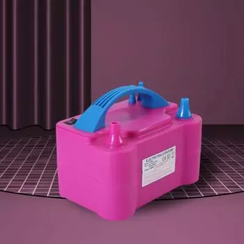 Electric balloon pump balloon blowing machine air pump double hole automatic air pump inflatable balloon machine wedding room ba 10inch