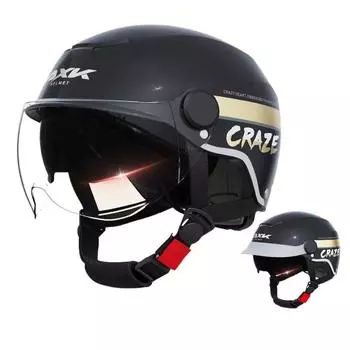 Electric Car Helmet Men s and Women s Battery Motorcycle Summer Half Helmet Four Seasons Universal Helmet