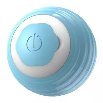 Электрические игрушки для кошек, автоматические катящиеся умные игрушки для кошек, интерактивные игрушки для дрессировки кошек, самодвижущиеся игрушки для котят для игр в помещении English Color Box розовый