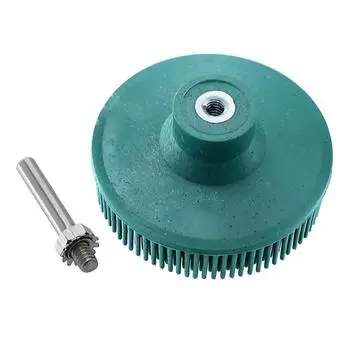 Electric Drill Disc Brush Polishing Cleaning Power Scrub Pad Household Kitchen Sinks Workshop Accessories Green 3 Inch
