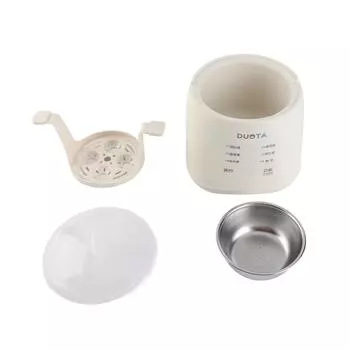 Electric Egg Cooker 6 Functions Hard Boiled Egg Cooker Poacher with Auto Shut Off Feature Steaming B