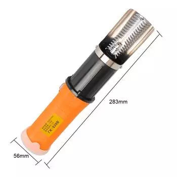 Electric Fish Scaler Seafood Tools Fish Scale Planer 6000 RPM Fishing Scalers Scraper EU Plug жёлтый
