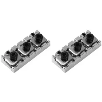 Electric Guitar Chord Nuts Professional 42.5mm Guitar Accessories (Silver)