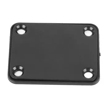 Electric Guitar Neck Plate Metal Guitar Neck Reinforcing Protective Board for Replacement Black чёрный