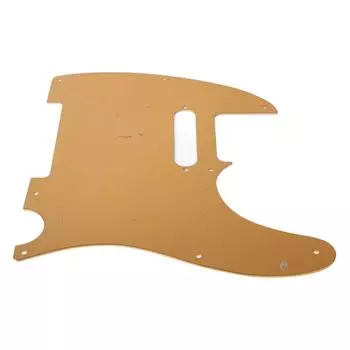 Electric Guitar Pickguard High Strength Scratch Proof Aluminum Alloy Front Guitar Guard Plate золотистый
