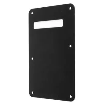 Electric Guitar Rear Backplate Spring Cover Aluminum Alloy Smooth Appearance Guitar Back Plate чёрный