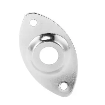 Electric Guitar Socket Metal Bass Output Jack Socket Plate Musical Instrument Accessories