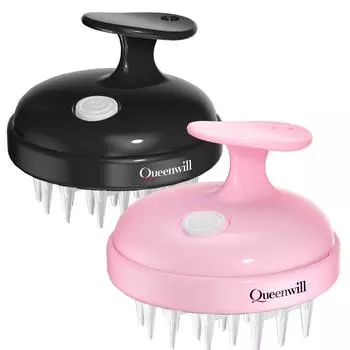 Electric Hair Scalp Massager Portable Head Scratching Scrubber with 2 Modes Vibration Comb for Hair Growth Cleansing for hair