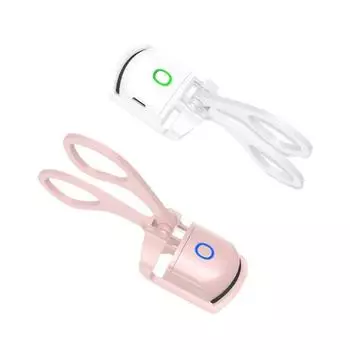 Электрические щипцы для завивки ресниц с подогревом, 24 часа, долговечные, натуральные ресницы, электрические щипцы для завивки ресниц с подогревом и гибким силиконом