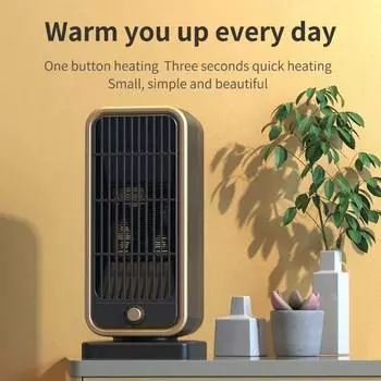 Electric Home Heater Fan 500W/220V PTC Ceramic for Room Sheet Portable House Heating Foot Hand Warmer EU Plug