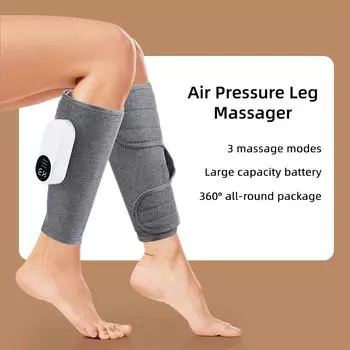 Electric Leg Massager Charging Calf Air Compression Massager with Three Massage Modes Thigh And Knee 360° All-Round Package