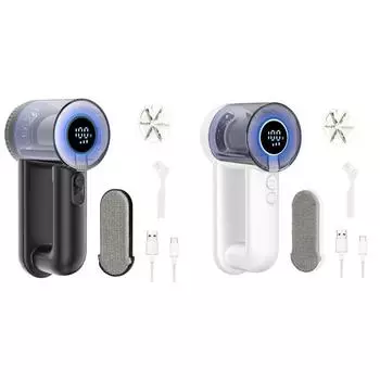 Electric Lint Shaver Lint Remover USB Rechargeable Lint Remover with 3 Modes чёрный