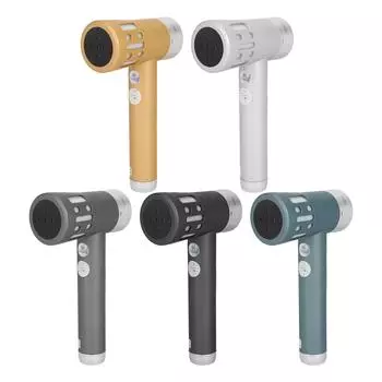 Электрический массажный молоток 650 нм с красным освещением снимает усталость перезаряжаемый ручной массажер для тела Silver