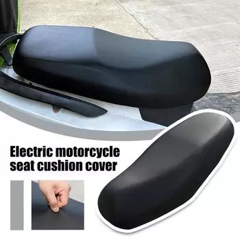 Electric Motorcycle Seat Cushion Cover Waterproof Breathable Leather 3D Mesh Cushion Cover Protector Sunscreen For Motorcyc A7Y3