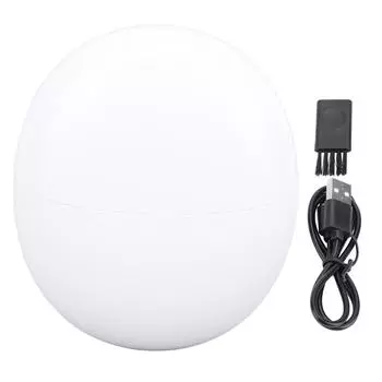 Electric Nail Clipper 2 Speed Levels Trimmer with Light Indicator for Seniors Adults White белый