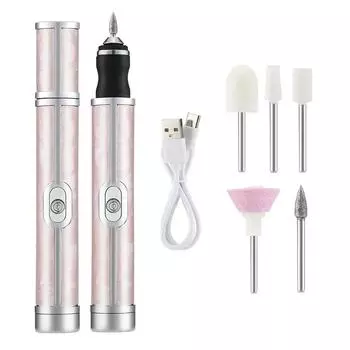 Electric Nail Polisher Drill Bits Professional Nails Grinding Polishing Manicure Machine Dead Skin Removal Art Sanding File Pen