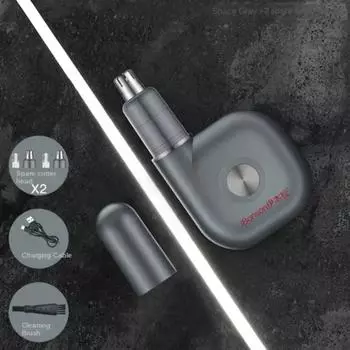 Электрический триммер для волос в носу Стрижка волос в носу Чистка триммер для волос в носу Женский Мужской Автоматический Перезаряжаемый