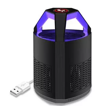 Electric Pest Lamp USB Bedroom Living Room Indoor 5W Sleeping Suction Light Attraction Garden Outdoor Control Catcher