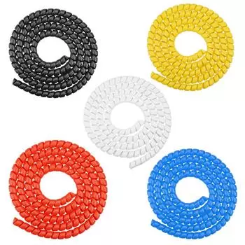 Защитная спиральная обмотка тормозной трубки электрического скутера для Xiaomi M365 DE чёрный