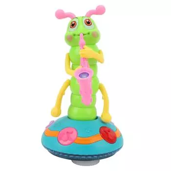Электрическая поющая скручивающаяся ползающая игрушка извивающаяся скручивающаяся ползающая игрушка детская электрическая игрушка-саксофон