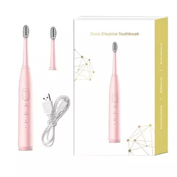 Electric Sonic Sonic USB IPX7 15 Replacement Brush Electric Equipped with Auto Timer Comes with Storage Convenient to Plaque Periodontal Disease