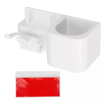 Electric Toothbrush Holder Self Adhesive Waterproof Independent Storage Toothbrush Slots