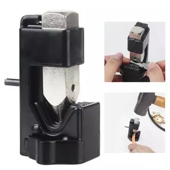 Electrical Terminals Fit Falling Hammer Crimp Pliers Crimp Terminal Pliers Wiring Crimping Tools Hand Installer Tool Universal чёрный