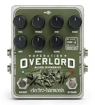 Electro Harmonix Эффектор Стерео Операция Overlord electro-harmonix Овердрайв/Дисторшн []