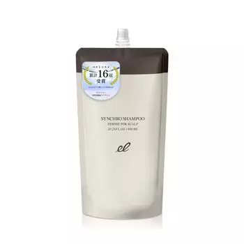 ELECTRON Synchro Shampoo Femme ДЛЯ КОЖИ ГОЛОВЫ Сменный блок 600 мл [Официальный]