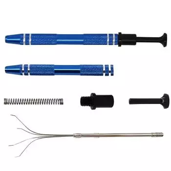 Electronic Component Grabber Four Claw SMD IC Extractor Pickup BGA Chip Picker Patch IC Suction Pen Electronic Repair Hand Tool золотой