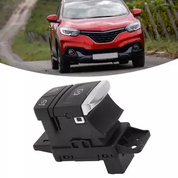 Кнопка электронного переключателя ручного тормоза 363216544R Высокочувствительная замена для переключателя стояночного тормоза Kadjar Scenic IV 363216544R чёрный