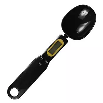 Electronic Measuring Spoon Scale Household Small Mini Electronic Scale Kitchen Ingredients Scale Precision Food Electronic Scale чёрный