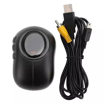 Electronic Mouse Magnifier Low Vision Reading Aid with 10 Color Modes and Image Freeze Function for