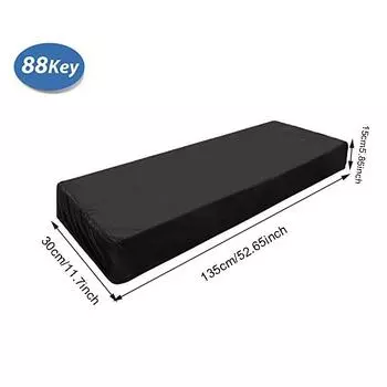 Electronic Piano Cover Dustproof Waterproof Keyboard Cover Durable Foldable Easy Clean Piano Protective Covers 61/88Key 2024