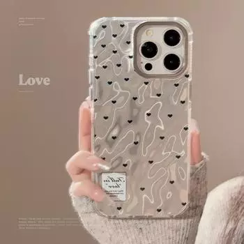 Electroplated Little Love Phone Case 15promax