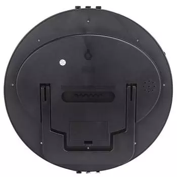 ELEG-Температурный дисплей Цифровые настенные электронные часы ЖК-дисплей Современный календарь Светодиодные настенные часы Беззвучный режим домашнего офиса Украшения