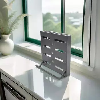 Elegant and Efficient Wallmounted Kitchen Utensil Holder for Easy Storage